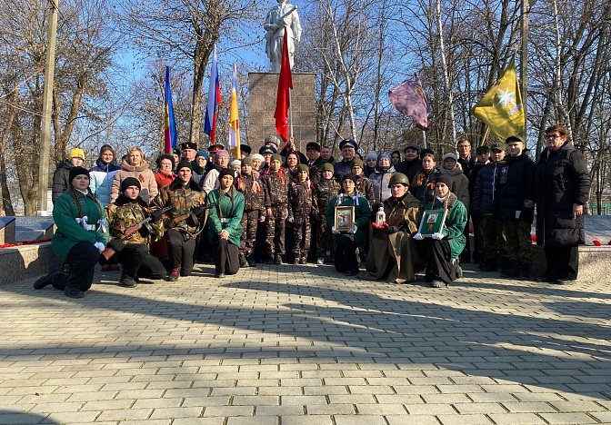 Годовщину освобождения от фашистов Старокорсунской отметили в Краснодаре