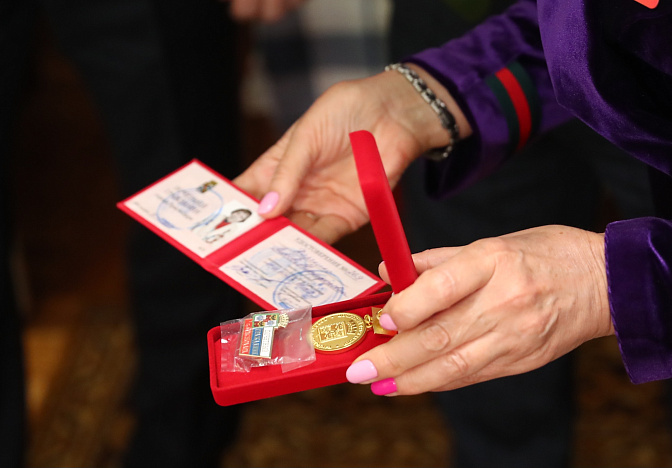 Ветеран ВОВ Любовь Харченко стала Почетным жителем Краснодара 