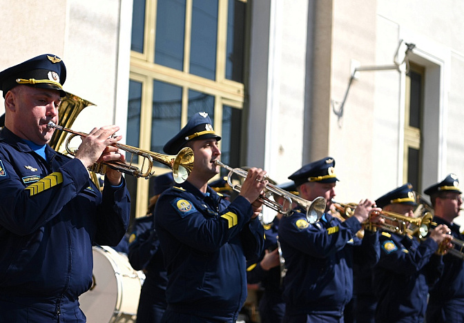 Агитационный поезд «Единство в памяти. Сила в подвиге» прибыл в Краснодар