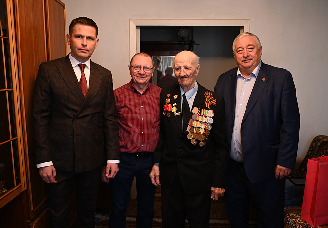 Ветерану ВОВ Василию Мысакову присвоили звание Почётного гражданина Краснодара