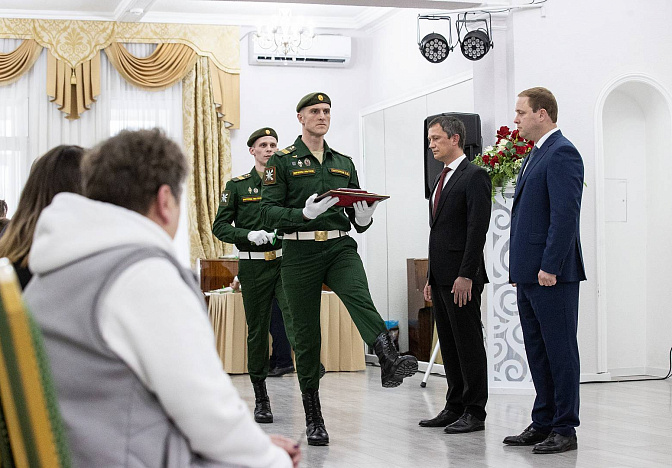 Участникам СВО вручили правительственные награды за героизм и мужество в Анапе